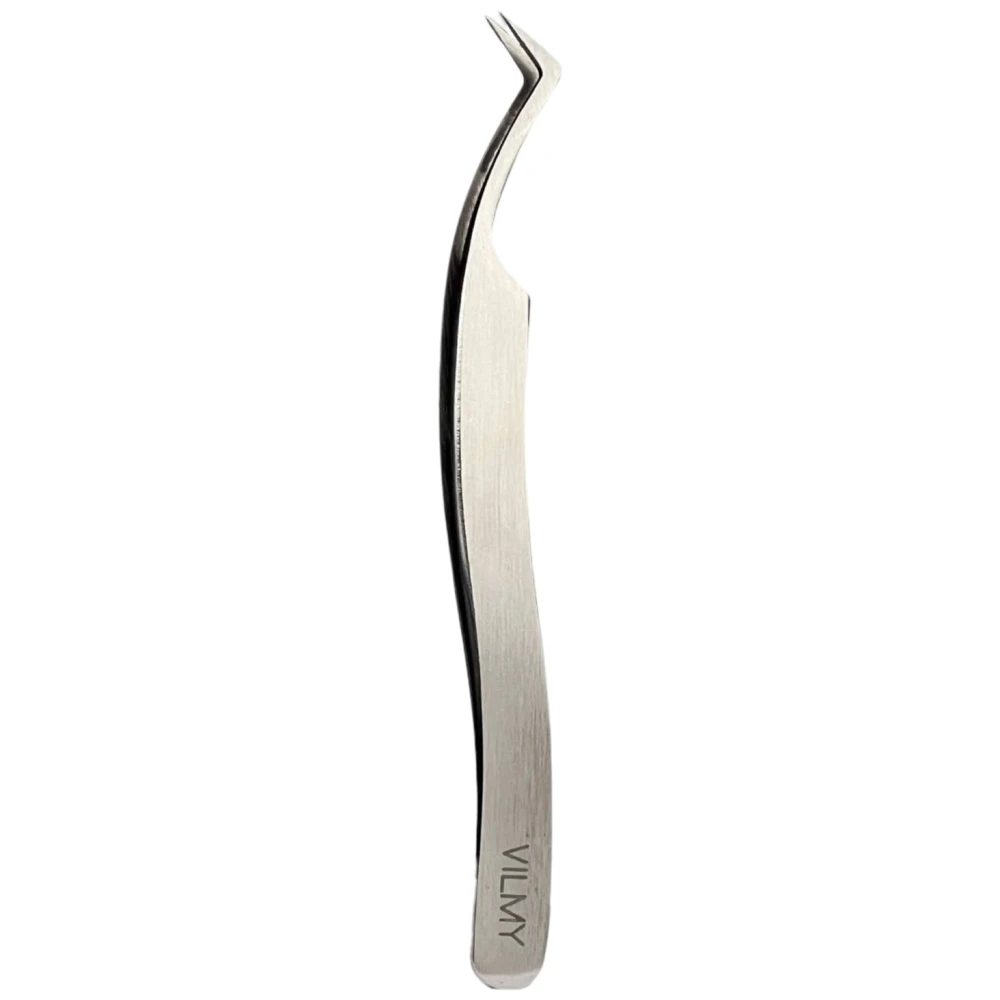 L-shaped eyelash tweezers, T-40/2 by Vilmy