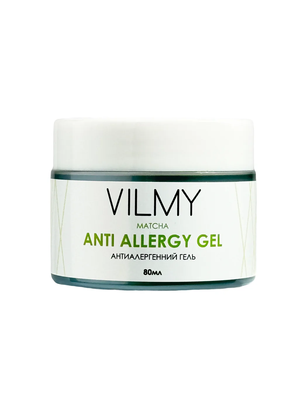Антиаллергенный гель-нейтрализатор паров клея Vilmy MATCHA, 80 мл
